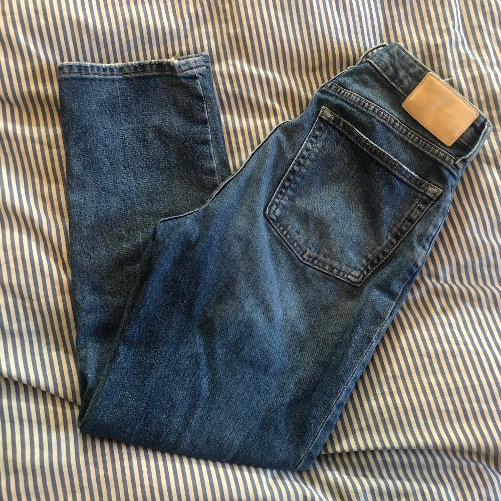 Everlane High Rise Straight Jeans